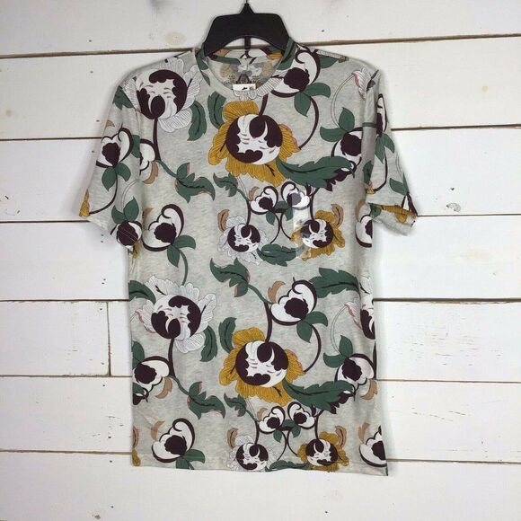 New American Rag T Shirt Short Sleeve Abstract Flo - Picture 1 of 4